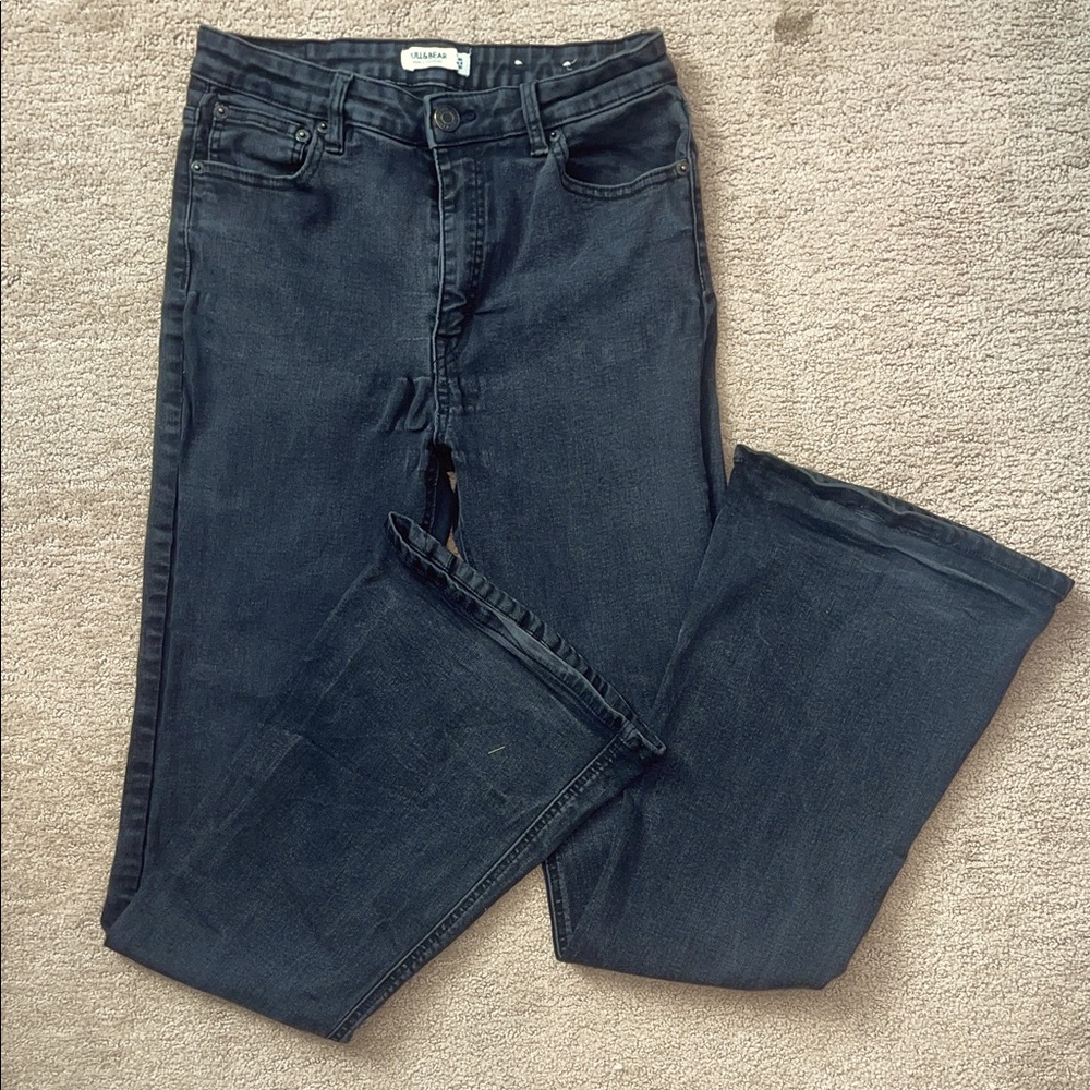 Pull&Bear Black Denim Jeans